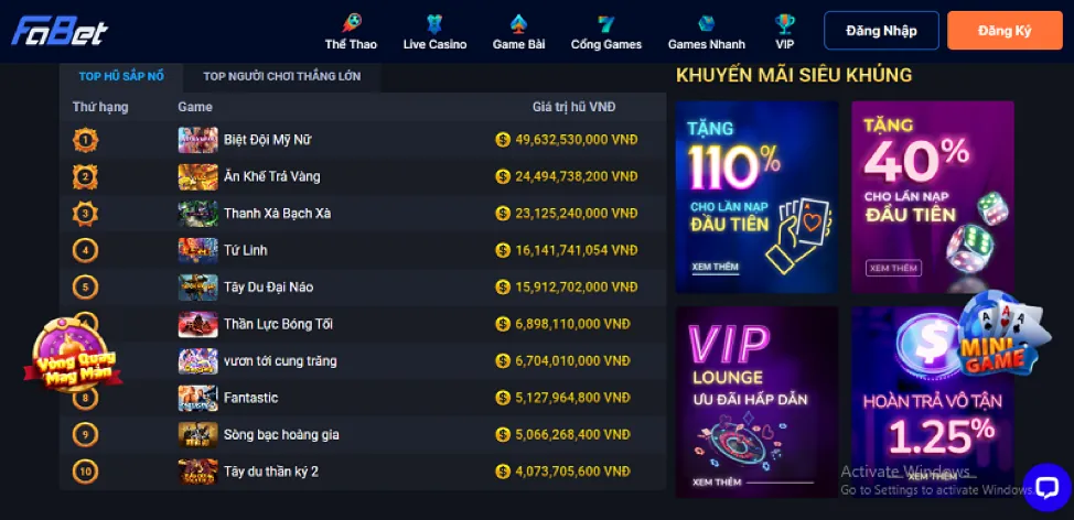 Sân đấu gà chuyên nghiệp tại tin888 casino