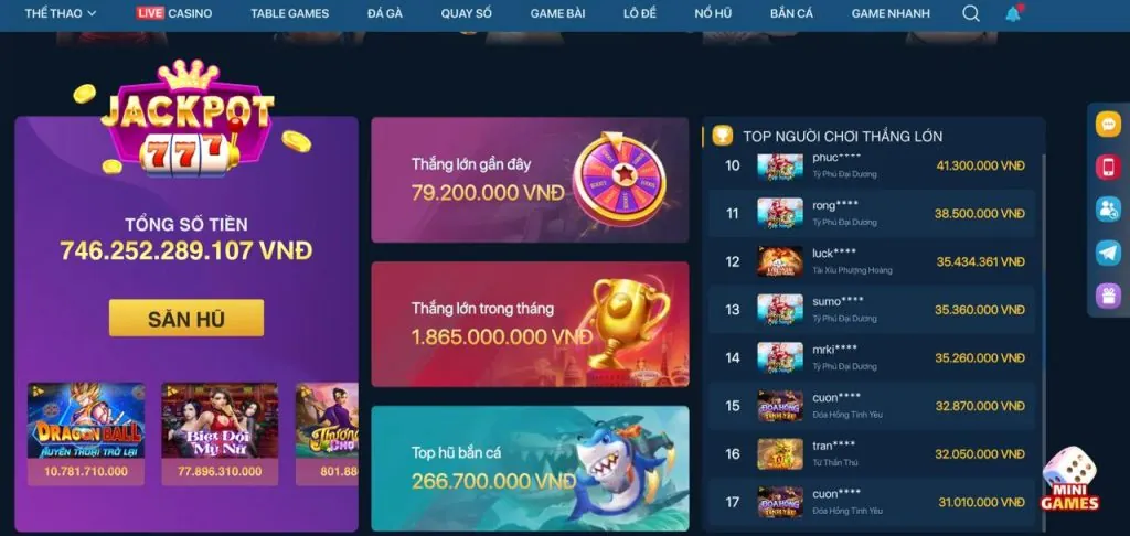 Chương trình VIP tin888 casino